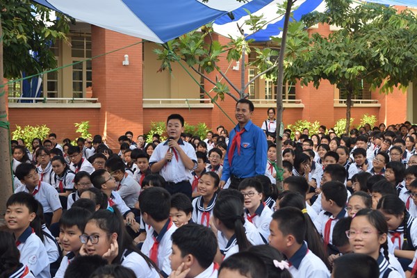 năm học 2016 - 2017 Tập huấn kĩ năng giải quyết xung đột  với bạn bè