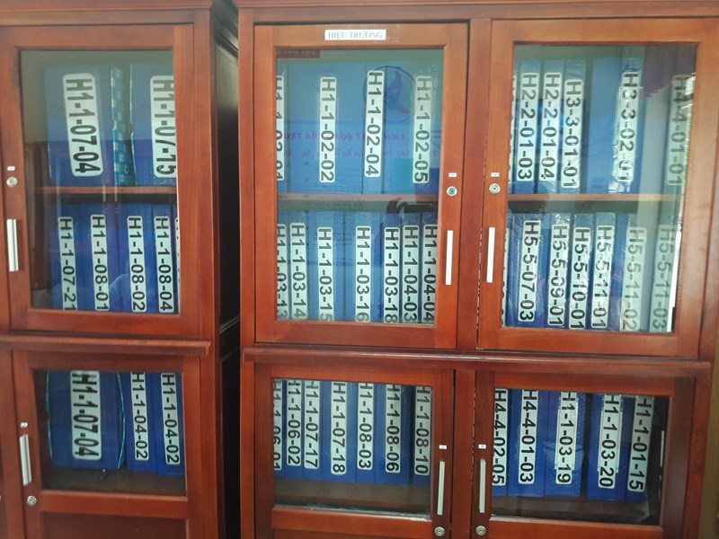 Một số hình ảnh quá trình tự đánh giá năm học 2016-2017
