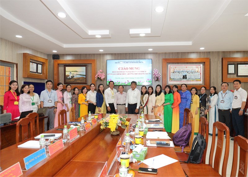 Một số hình ảnh khảo sát chính thức năm học 2024