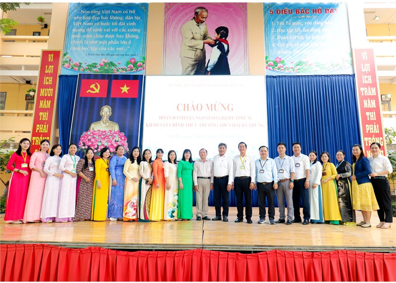 Một số hình ảnh khảo sát chính thức năm học 2024