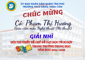 Kết quả hội thi thiết kế chủ đề dạy học tích hợp - STEM năm học 2024 - 2025