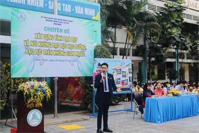 Chuyên đề “Xây dựng tình bạn đẹp - nói không với bạo lực học đường”