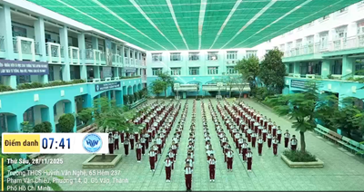 Diễn tập võ nhạc Vovinam Chào mừng ngày hội 50 năm Giáo dục và Đào tạo Thành phố Hồ Chí Minh