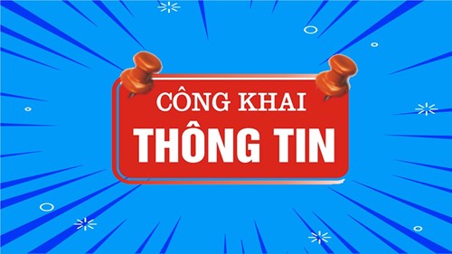 Thông báo Quyết định công khai dự toán nhà nước năm 2025