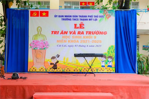 Lễ tri ân và trưởng thành học sinh khối 9 – niên khóa 2021-2025