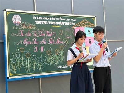 Hoạt động trải nghiệm-hướng nghiệp: NGÀY PHỤ NỮ VIỆT NAM 20/10