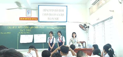 Thao giảng Khoa học tự nhiên: Bài: Base (cô Nguyễn Thị Thúy trình bày)