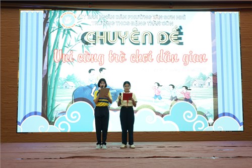 Trường THCS Đặng Trần Côn đã tổ chức chuyên đề Hoạt động trải nghiệm, hướng nghiệp với chủ đề “Vui cùng trò chơi dân gian” dành cho học sinh khối 7.